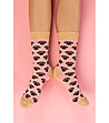 Комплект от 3 чифта памучни дамски чорапи Delma-3 снимка