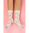 Комплект от 3 чифта памучни дамски чорапи Arabella-2 снимка
