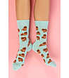 Комплект от 8 чифта памучни дамски чорапи Valena-2 снимка