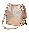 Дамска чанта в розовозлатисто Temala-1 снимка