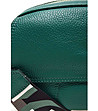 Малка зелена дамска кожена чанта Viana-2 снимка