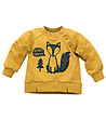 Памучна детска блуза в цвят горчица Secret forest-0 снимка