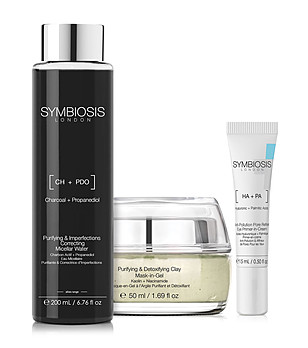 Козметичен комплект от мицеларна вода, маска и околоочен крем снимка