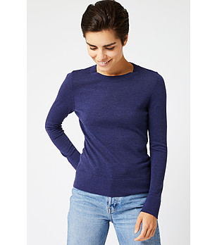 Дамски пуловер в син нюанс Jessy снимка