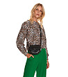 Дамска блуза с леопардов принт Felipa-2 снимка
