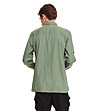 Зелена памучна мъжка риза Josto-1 снимка
