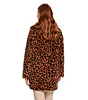 Дамско палто с леопардов принт Makena-1 снимка