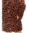 Дамско палто с леопардов принт Makena-4 снимка
