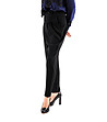 Черен дамски панталон тип потури-2 снимка