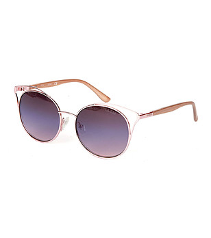 Дамски слънчеви очила Guess в цвят пудра снимка