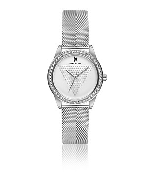 Дамски часовник от неръждаема стомана в сребристо Izabella снимка