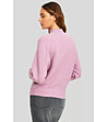 Дамски пуловер в розово-1 снимка