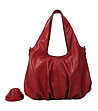 Дамска чанта в червено Fiorella-0 снимка