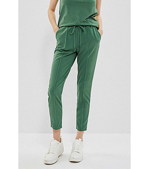 Зелен дамски панталон Aliz снимка