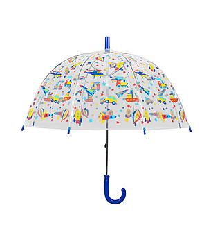 Детски чадър с принт Тransport print снимка