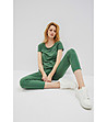 Зелен дамски панталон Aliz-2 снимка