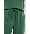 Зелен дамски панталон Aliz-3 снимка