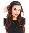 Лента за коса с пайети Shania в черно-0 снимка