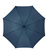 Устойчив на вятър чадър в синьо -1 снимка