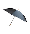 Луксозен черен чадър-1 снимка