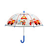 Детски чадър с принт Firefighter и светлоотразяващ кант-1 снимка