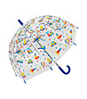 Детски чадър с принт Тransport print-1 снимка