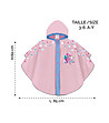 Розов детски дъждобран с принт-1 снимка