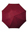 Автоматичен чадър в бордо-1 снимка