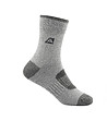 Комплект от 3 чифта детски сиви чорапи-0 снимка