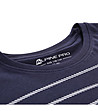 Тъмносиня детска памучна тениска с принт Marino-2 снимка