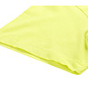 Памучна мъжка тениска LEVEK в цвят лайм-2 снимка