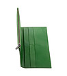Зелен кожен мъжки портфейл Erin-2 снимка