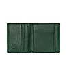 Зелен мъжки портфейл от естествена кожа Aaron-0 снимка