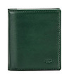 Зелен мъжки портфейл от естествена кожа Aaron-1 снимка