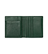 Зелен мъжки портфейл от естествена кожа Aaron-2 снимка