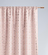 Розова завеса 140х260 см-2 снимка