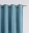 Плътна завеса в син нюанс 140х250 см-2 снимка