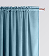 Плътна завеса в син нюанс 140х250 см-3 снимка