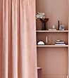 Плътна завеса 140х250 см в розово-0 снимка