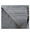 Сива плътна завеса с фигурални мотиви 140х280 см-4 снимка