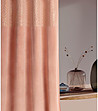 Плътна завеса с фигурални мотиви 140х250 см в розов нюанс-0 снимка