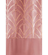 Плътна завеса в розово с фигурални мотиви 140х250 см-2 снимка
