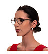 Сребристи дамски рамки за очила-1 снимка