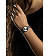 Дамски сребрист часовник с елегантен дизайн Nyomi-1 снимка