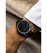 Черен дамски часовник с ефектен блестящ циферблат Tamsin-2 снимка