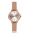 Дамски часовник в розовозлатист цвят и ефектен корпус Melissa-0 снимка