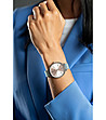 Дамски часовник със сребриста верижка Gemma-1 снимка