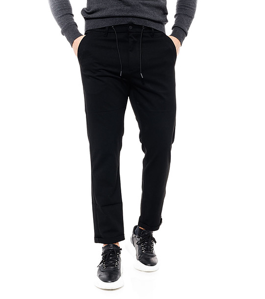 Черен мъжки панталон Hose снимка