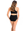 Памучни черни бикини с висока талия Modelia-1 снимка