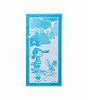 Памучна кърпа в синьо Litlle cap 70х140 см-0 снимка
